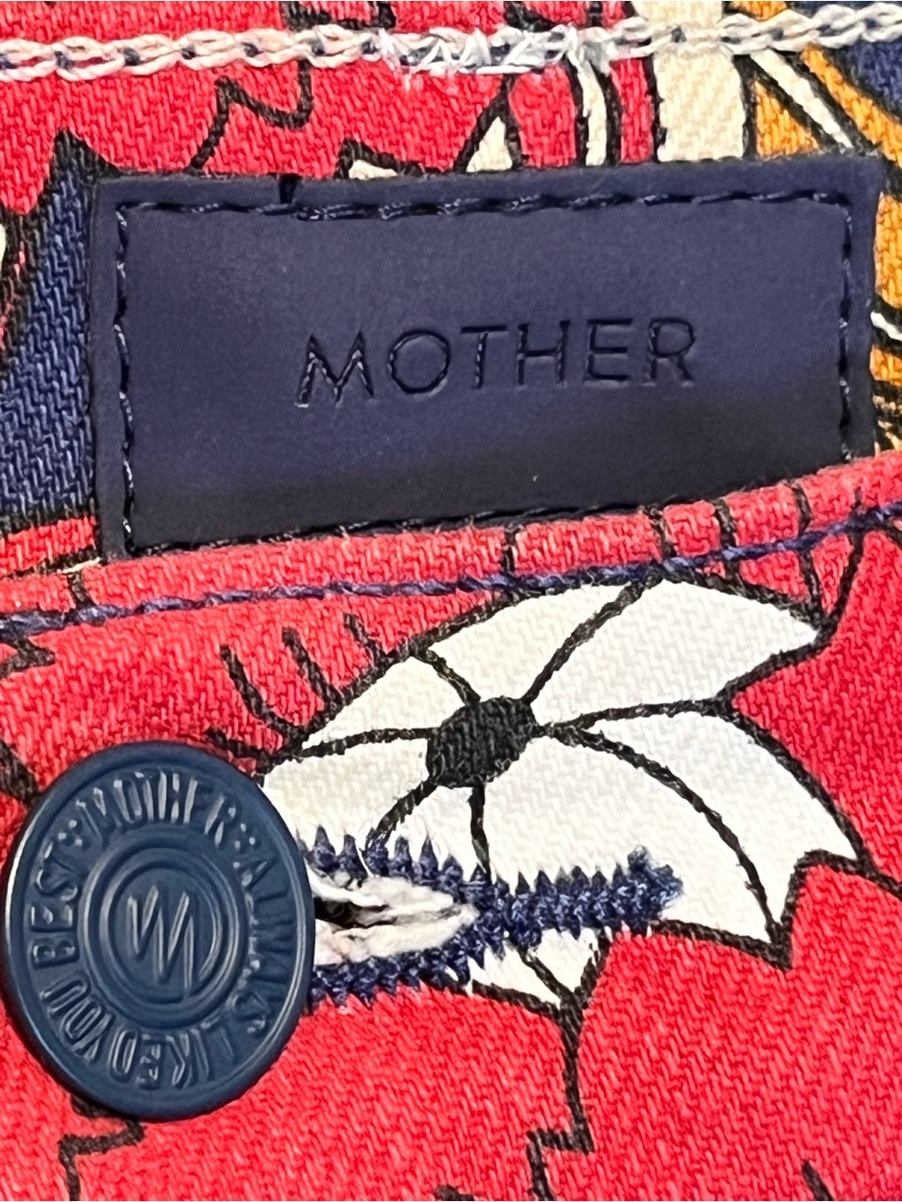 MOTHER Denim The Hustler Ankle Fray Flowers in Her Hair - Picture 10 of 13